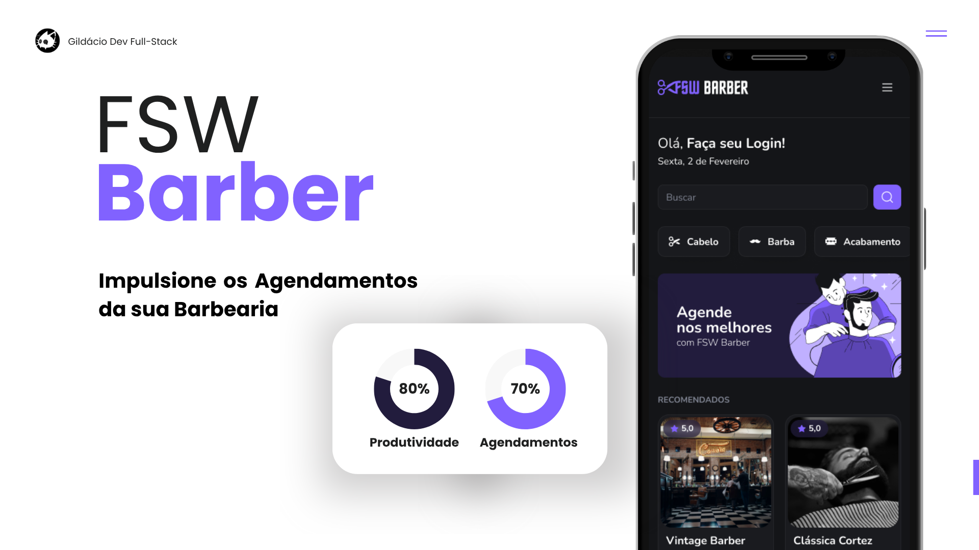 SaaS Completo de Agendamento para Barbearias